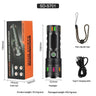 Grivonel Aluminum Alloy White Laser Flashlight