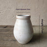 Grivonel New Hand-thrown Ceramic Jar Vase With Double Handles